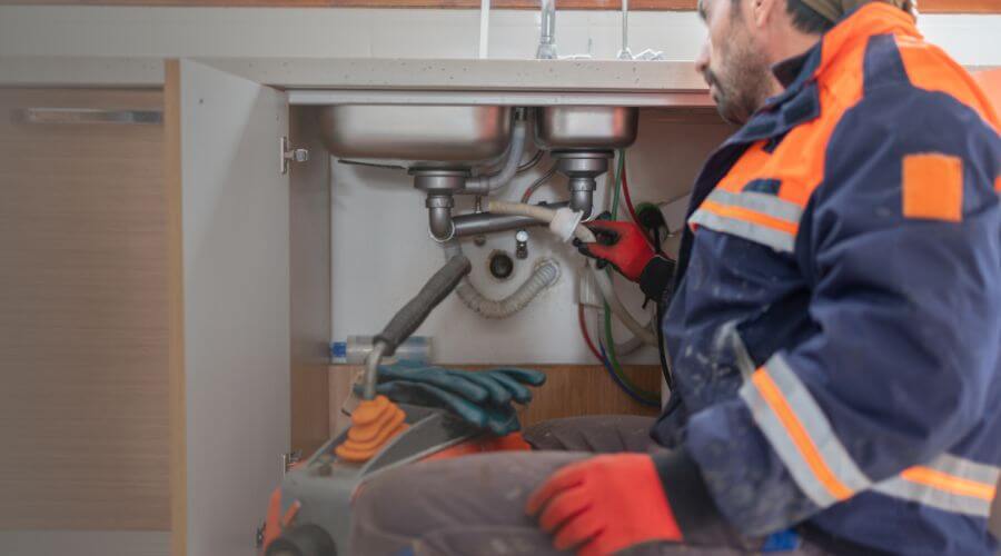 Residential Slab Leak Plumbing in Earlham, IA